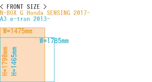 #N-BOX G Honda SENSING 2017- + A3 e-tron 2013-